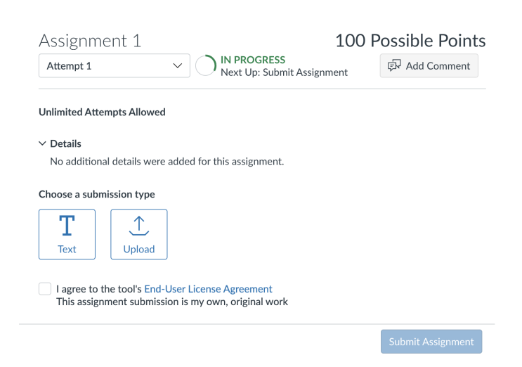 how to submit assignment melbourne uni